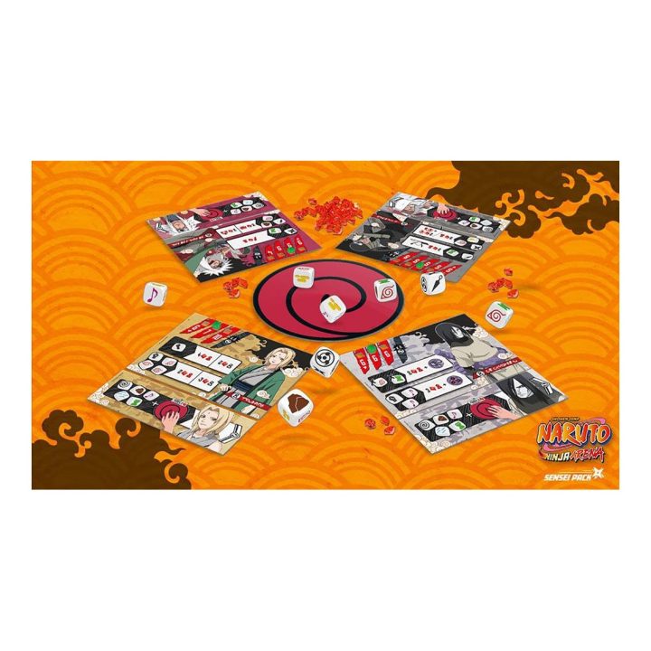 Asmodee Naruto Ninja Arena Board Game Sensei Pack Recommended Age 10…