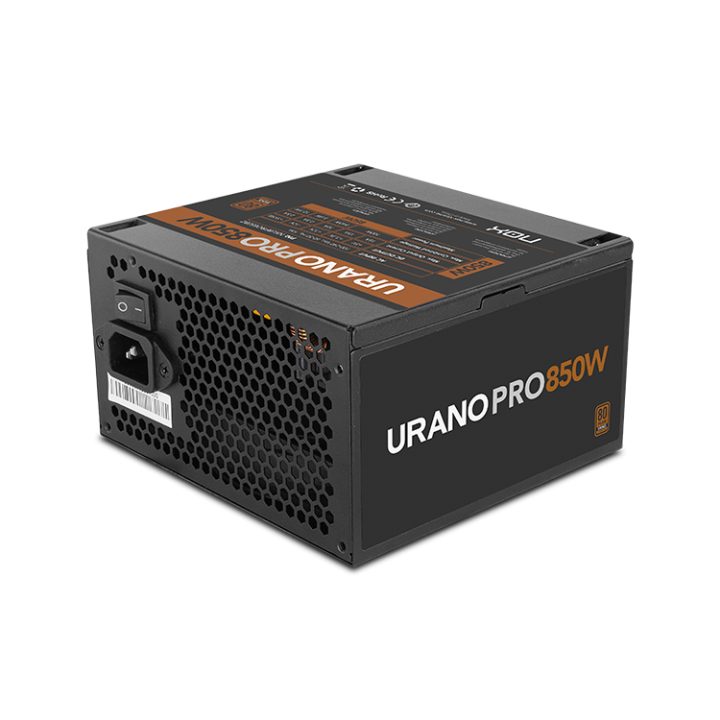 NOX Fuente ATX Urano PRO 850W Bronze Blanco (NXURPRO850BZWH)