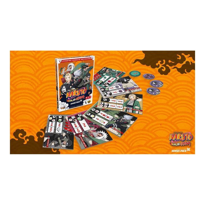 Asmodee Jogo de tabuleiro Naruto Ninja Arena Sensei Pack idade…