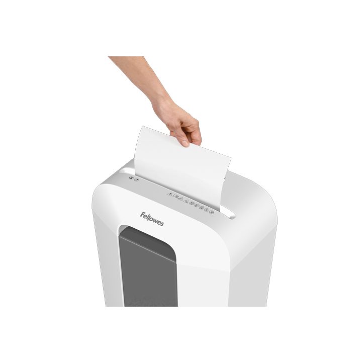 Fellowes LX Series Powershred LX50 Cross-Cut Paper Shredder White