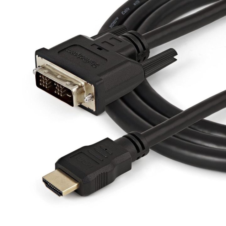 StarTech.com HDMI to DVI Cable 1.5m - DVI-D Male - HDMI Male -…