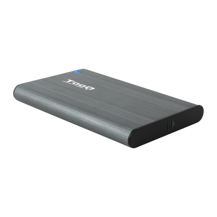 TooQ External Enclosure for 2.5" HDD/SSD, Gray