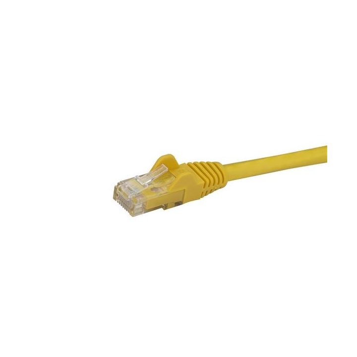 StarTech.com Cable de 2m Amarillo de Red Gigabit Cat6 Ethernet RJ45…