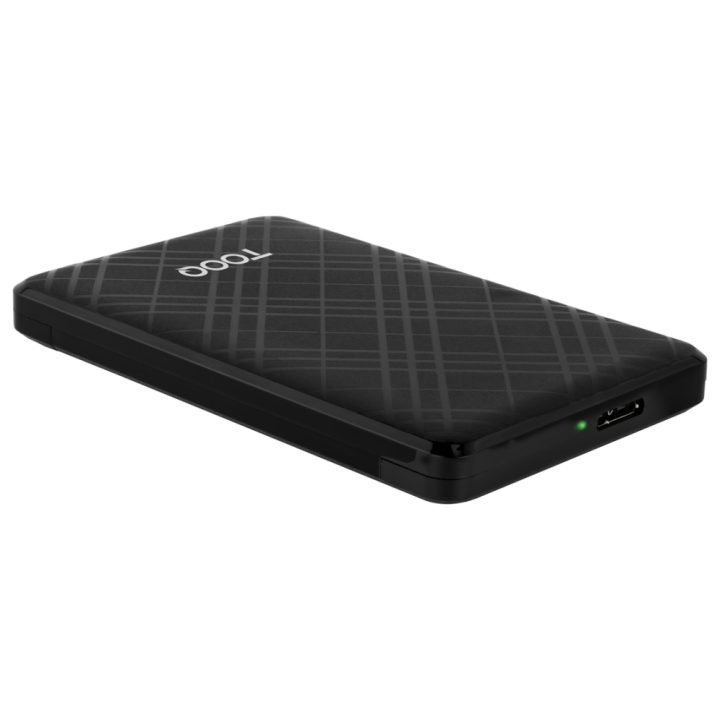 TooQ External Enclosure for 2.5" HDD/SSD, Gray