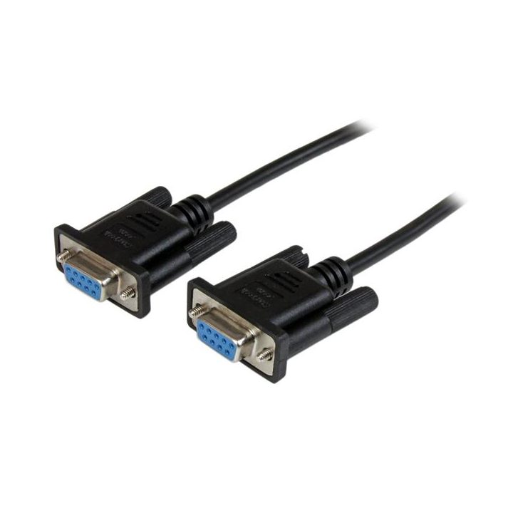 StarTech.com Cable de 1m Nulo de Módem Serie RS232 DB9 - Hembra a…