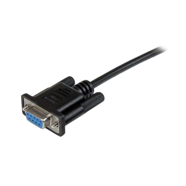 StarTech.com Cable de 1m Nulo de Módem Serie RS232 DB9 - Hembra a…