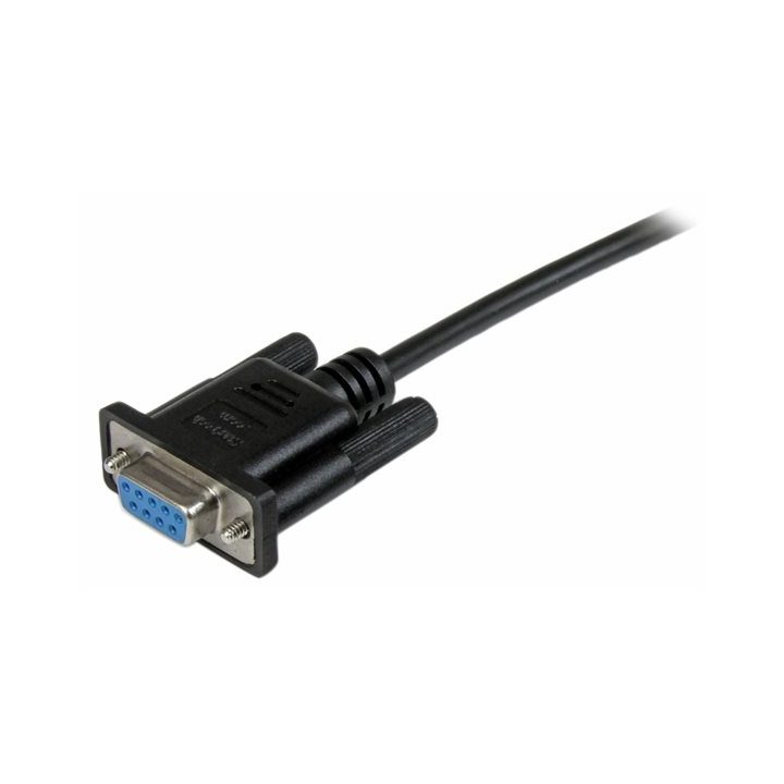 StarTech.com Cable de 1m Nulo de Módem Serie RS232 DB9 - Hembra a…