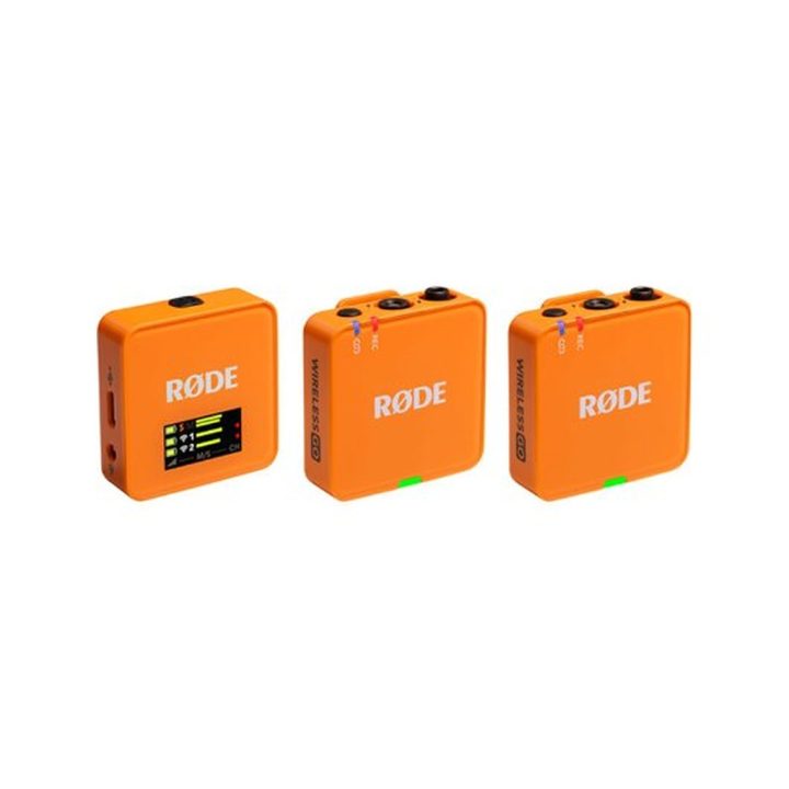 Microfone Rode Wireless GO III laranja (WIGOGEN3ORA)