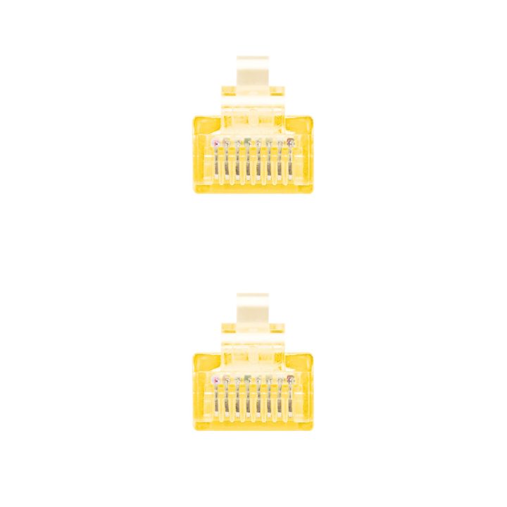Nanocable RJ45 CAT.6 UTP AWG24 Patch Cable, YELLOW, 0.5 M