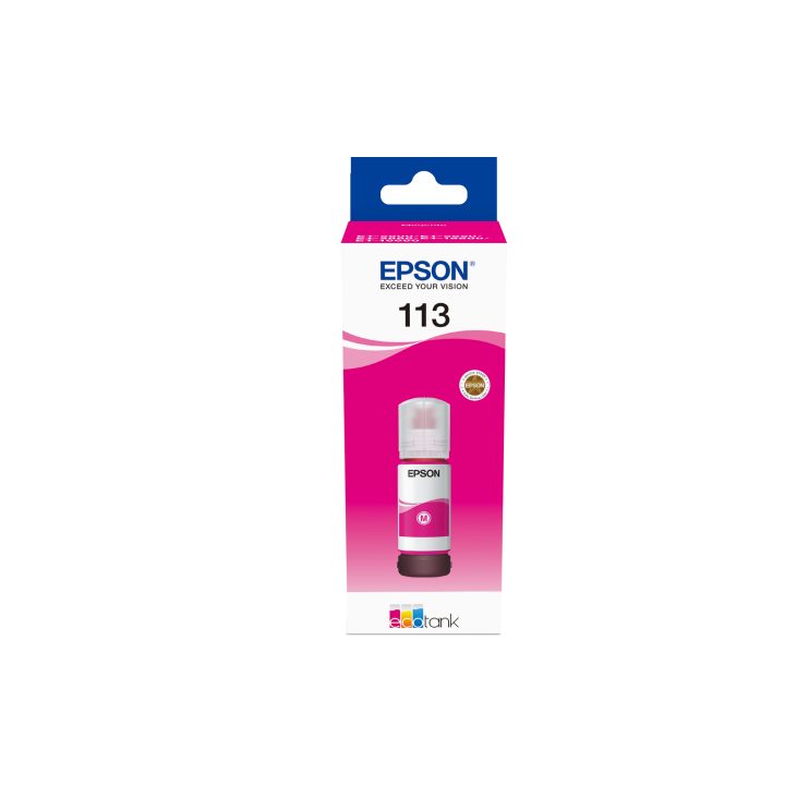Garrafa de tinta amarela pigmentada Epson 113 EcoTank