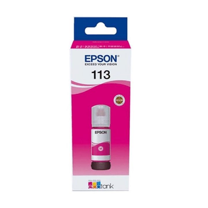 Garrafa de tinta amarela pigmentada Epson 113 EcoTank