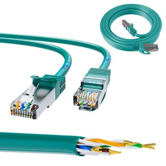 Extralink Kat.6 FTP 0.5m | Patchcord LAN | Cabo de cobre de par…