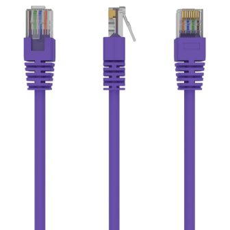 Gembird RJ45/RJ45 Cat5e 0.25m cable de red Púrpura 0,25 m U/UTP (UTP)…