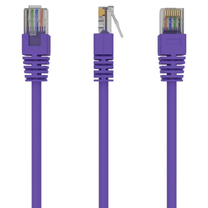 Gembird RJ45/RJ45 Cat5e 0.25m Network Cable Purple 0.25 m U/UTP (UTP)…