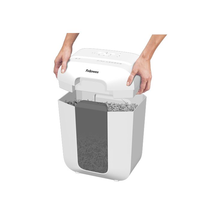 Fellowes LX Series Powershred LX50 Cross-Cut Paper Shredder White