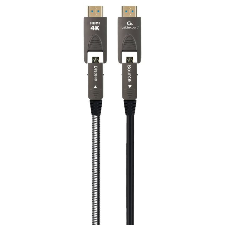 Gembird CCAP-HDMIDD-AOC-10M HDMI Cable HDMI Type-A/HDMI Type-D Black