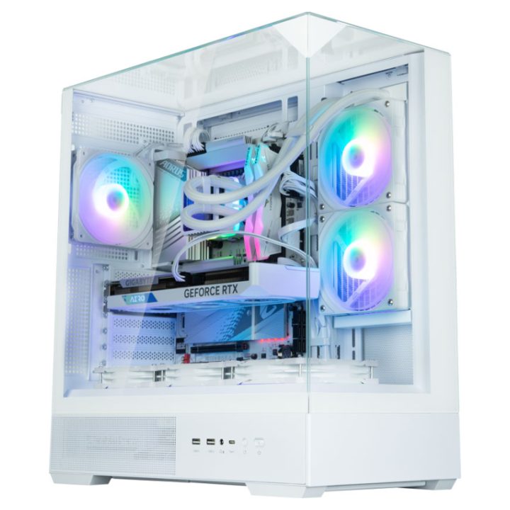 Zalman P40 Prism White Midi Tower Blanco