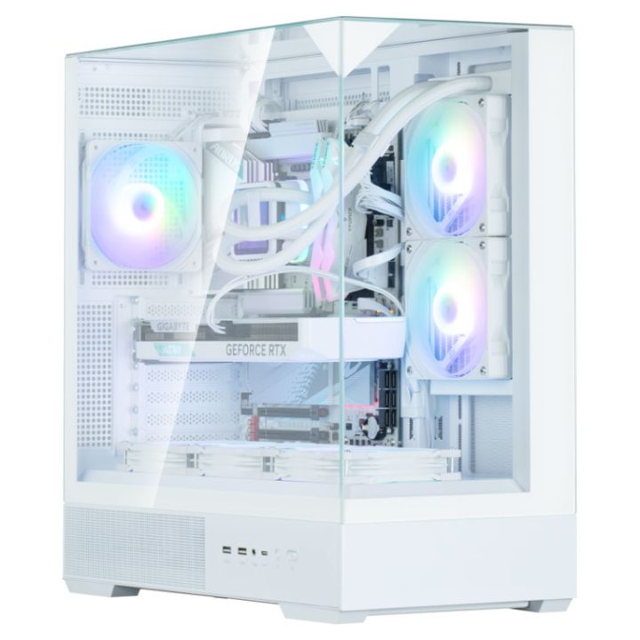Zalman P40 Prism White Midi Tower Blanco