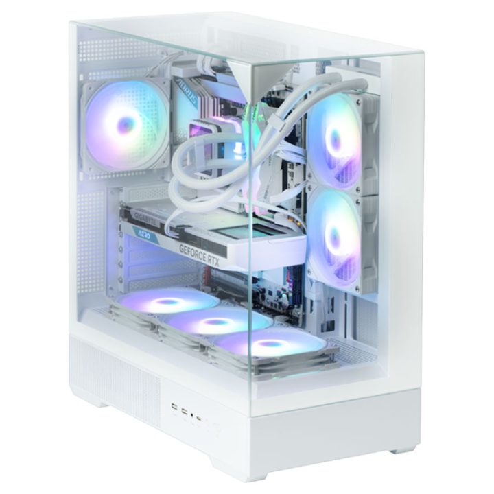 Zalman P40 Prism White Torre Média Branca