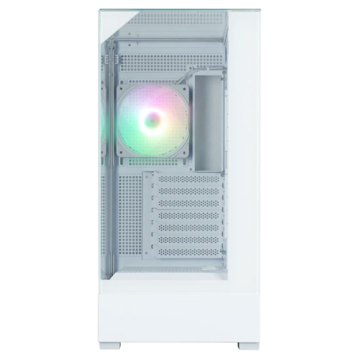 Zalman P40 Prism White Mid-Tower Case White
