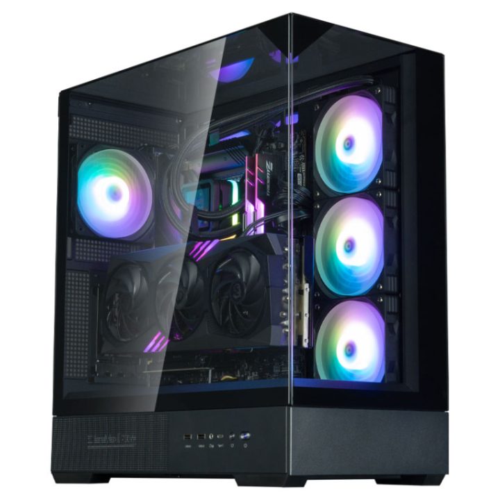 Zalman P40 Prism White Mid-Tower Case White
