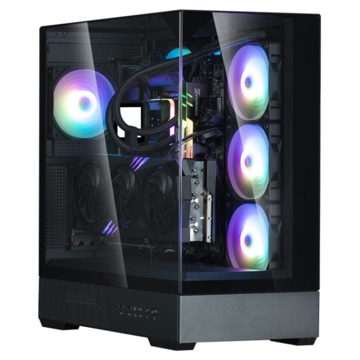 Zalman P40 Prism White Mid-Tower Case White