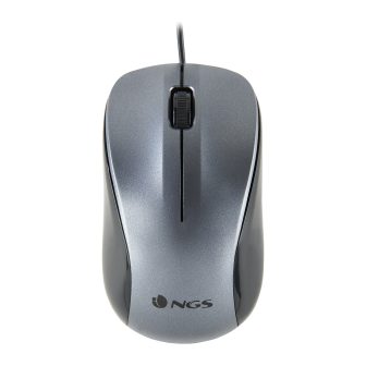 NGS CREW rato de escritório ambidestro USB tipo A óptico 1200 DPI