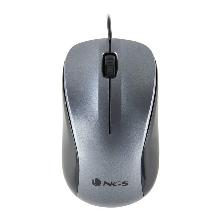 NGS CREW ratón Oficina Ambidextro USB tipo A Óptico 1200 DPI