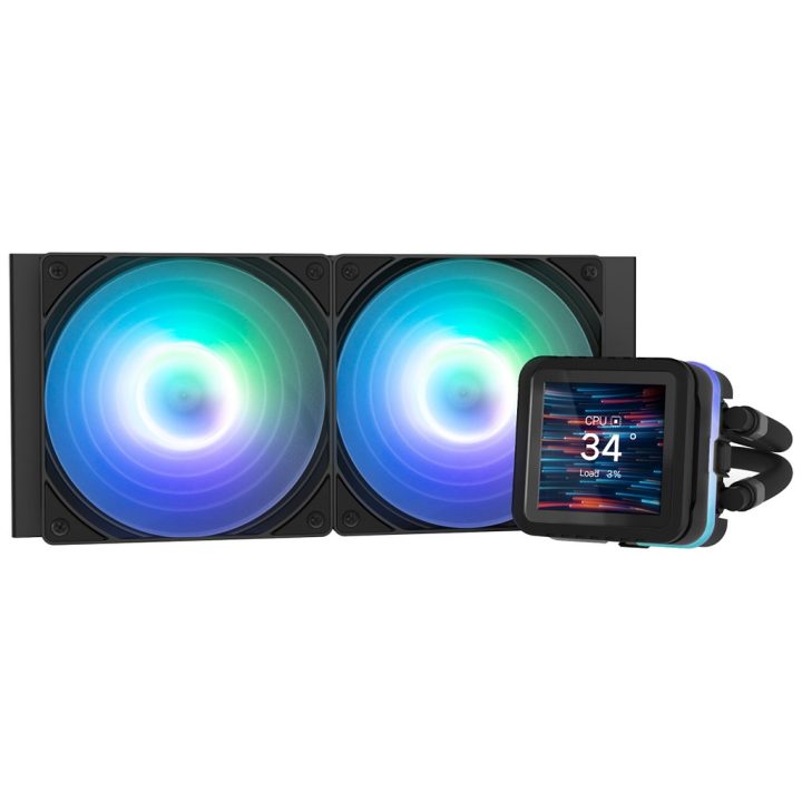 Zalman ALPHA2 DS A24 WHITE PC Cooling System CPU All-in-One Liquid…