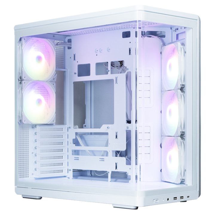 Zalman P60 WHITE Mid Tower PC Case White