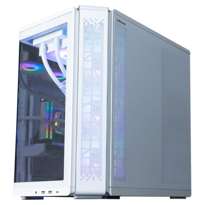Zalman P60 WHITE Mid Tower PC Case White