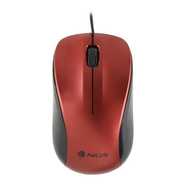NGS CREW rato de escritório ambidestro USB tipo A óptico 1200 DPI