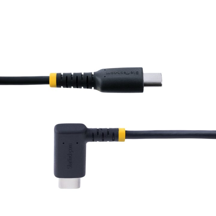 StarTech.com 15cm Right-Angle USB-C Cable - PD 60W - 3A - Fast…