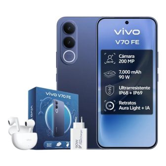VIVO V70 FE + BUD 6.83" Dual SIM Android 16.0 5G USB Type-C 8 GB 256…
