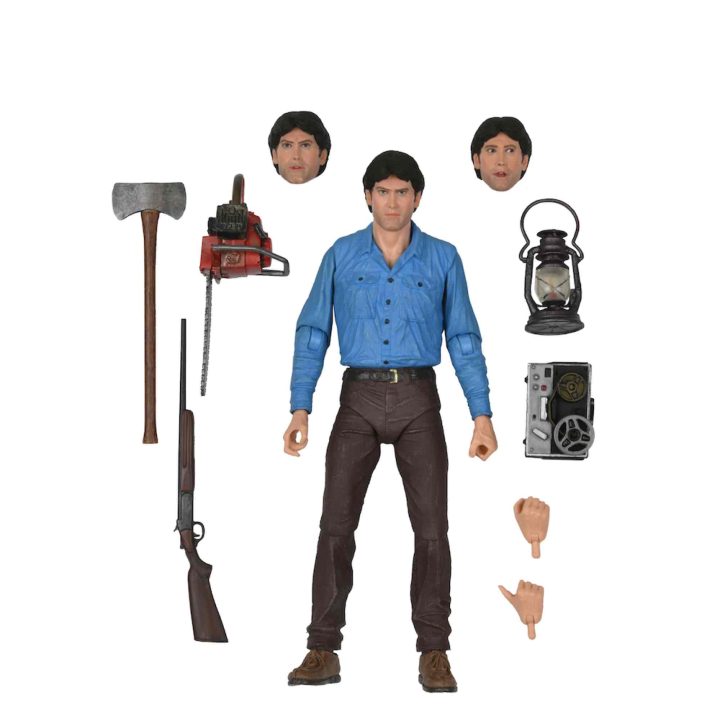 NECA Evil Dead Scale Ultimate Ash 40th Anniversary Figure 18 cm…