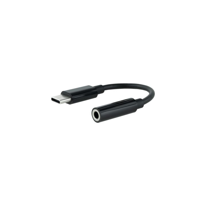 Nanocable USB-C/M to 3.5/H Audio Adapter Cable, 11 cm, White
