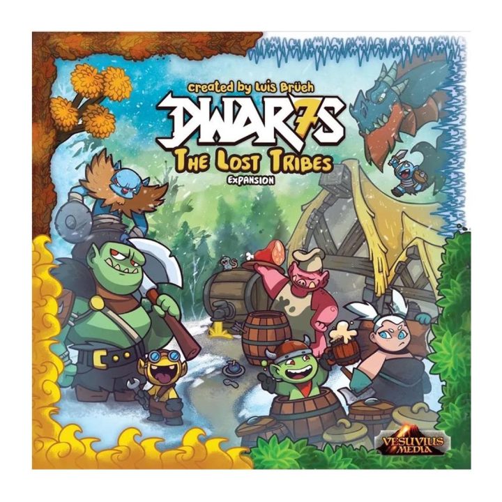 Asmodee Jogo de tabuleiro DWAR7S tribos perdidas expansão idade…