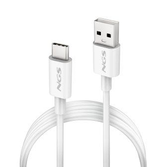 NGS ZYRO-AC USB 2.0 Cable 1 m USB A USB C 0.48 Gbit/s White