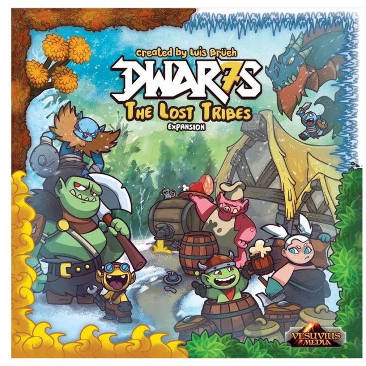 Asmodee Board Game DWAR7S Lost Tribes Expansion Recommended Age 13+…