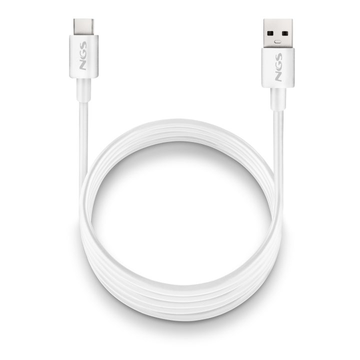 NGS ZYRO-AC USB 2.0 Cable 1 m USB A USB C 0.48 Gbit/s White