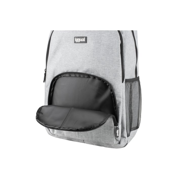 iggual Everyday Use Laptop Backpack 15.6-17 Gray