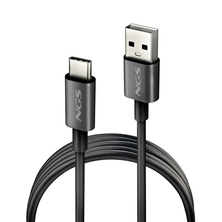 NGS ZYRO-AC cable USB USB 2.0 1 m USB A USB C 0,48 Gbit/s Blanco