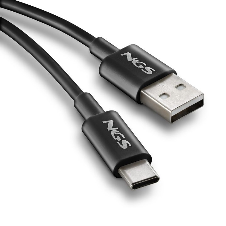 NGS ZYRO-AC cable USB USB 2.0 1 m USB A USB C 0,48 Gbit/s Blanco