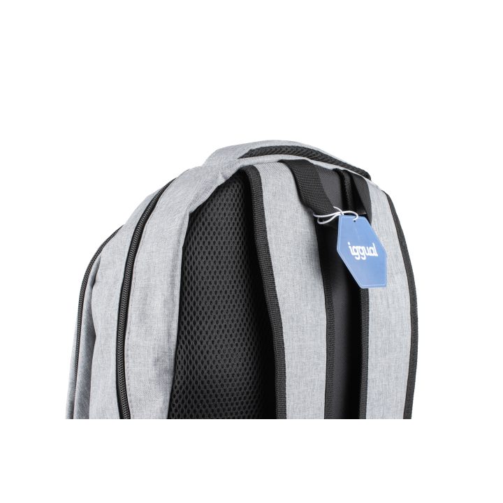 iggual Everyday Use Laptop Backpack 15.6-17 Gray
