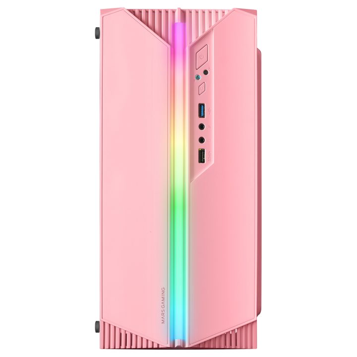 Mars Gaming MC-S1, Caja PC Compacta Gaming Micro-ATX, Iluminación…