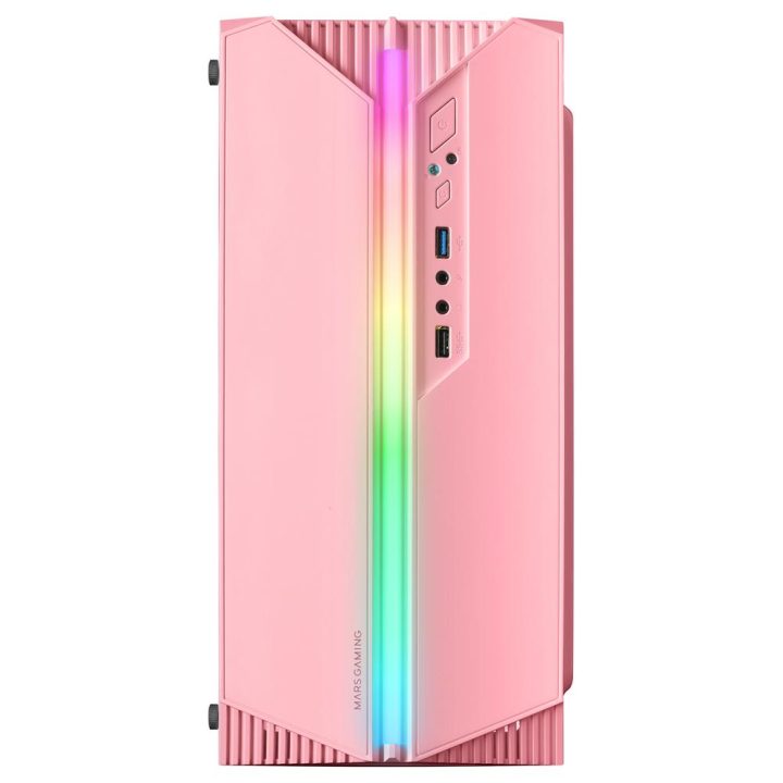 Mars Gaming MC-S1, Caixa PC Compacta Gaming Micro-ATX, Iluminação…