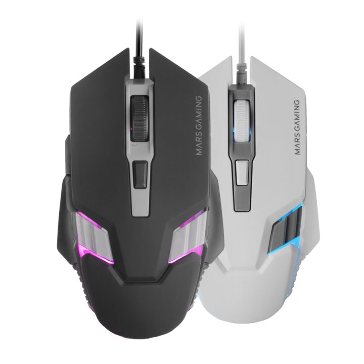 Mars Gaming MM024, Rato Gaming RGB, Sensor Ótico 4000 DPI, Switches…