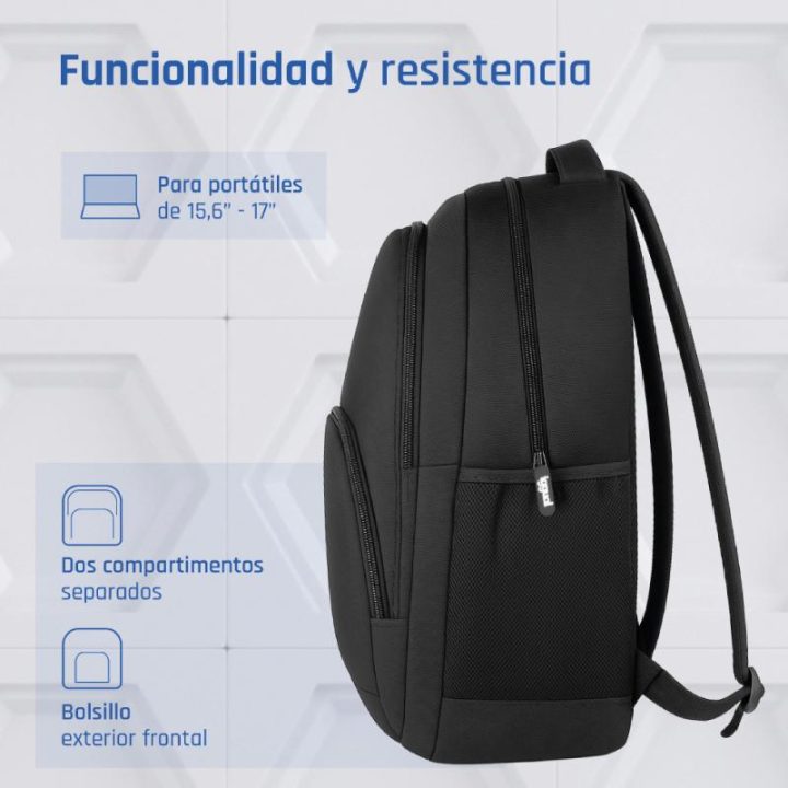 iggual Mochila para portátil 15.6-17 Everyday Use cinzenta