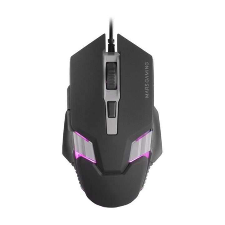 Mars Gaming MM024, RGB Gaming Mouse, 4000 DPI Optical Sensor, Huano…