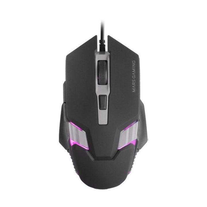 Mars Gaming MM024, Rato Gaming RGB, Sensor Ótico 4000 DPI, Switches…